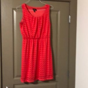 Alyx size 12 orange sleeveless dress